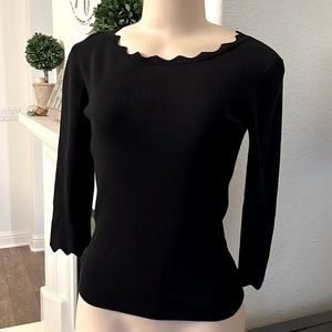 Philosophy Republic Black Sweater